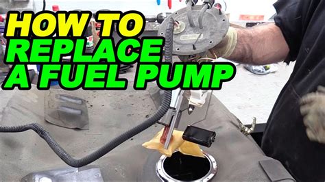 Replace fuel pump. Things To Know About Replace fuel pump. 